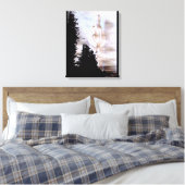 Kuan Yin Wrapped Canvas Leinwanddruck (Insitu (Schlafzimmer))