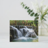 Kuang Si Falls, Laos Postkarte (Stehend Vorderseite)