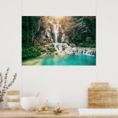 Kuang Si Falls| Luang Prabang Poster (Küche)