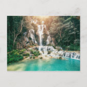 Kuang Si Falls| Luang Prabang Postkarte (Vorderseite)