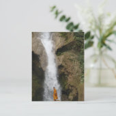 Kuang Sii Waterfall Monte Postkarte (Stehend Vorderseite)