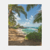 Kuau Bucht-Strand | Maui, Hawaii Fleecedecke (Vorderseite)