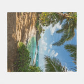 Kuau Bucht-Strand | Maui, Hawaii Fleecedecke (Vorderseite (Horizontal))