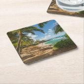 Kuau Bucht-Strand | Maui, Hawaii Rechteckiger Pappuntersetzer (angewinkelt)