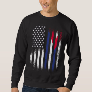 Kuba American Hispanic Heritage Month Cuba Patrio Sweatshirt