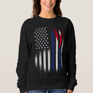 Kuba American Hispanic Heritage Month Cuba Patrio Sweatshirt