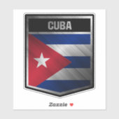 Kuba Aufkleber (Blatt)