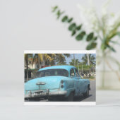 Kuba-Auto Postkarte (Stehend Vorderseite)