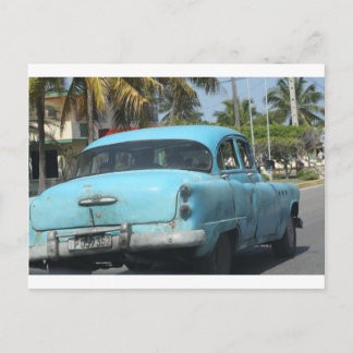 Kuba-Auto Postkarte