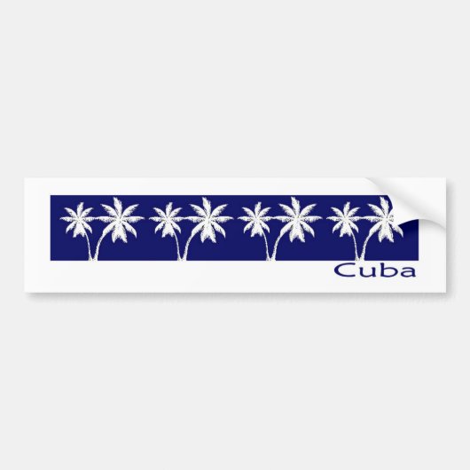Kuba Autoaufkleber (Vorne)