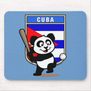 Kuba-Baseball-Panda Mousepad