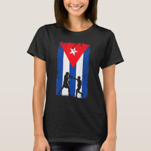 Kuba-Boxing-Kuba-Flagge T-Shirt