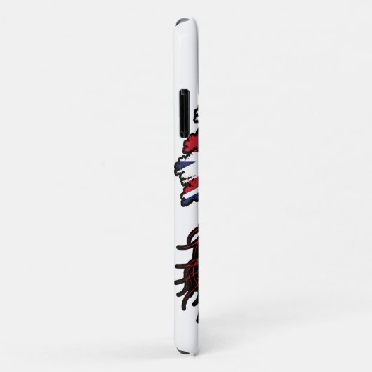 Kuba - Britisch-UK-Tree-Roots-Flagge Case-Mate iPhone Hülle (Hinten/Rechts)