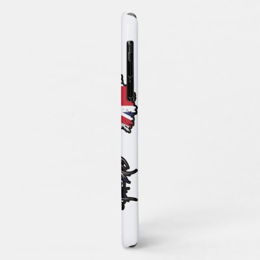 Kuba - Britisch-UK-Tree-Roots-Flagge Case-Mate iPhone Hülle (Hinten/Links)