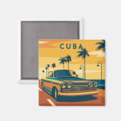 Kuba Car Magnet (Vorderseite/Rückseite)