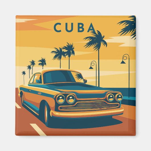Kuba Car Magnet (Vorne)