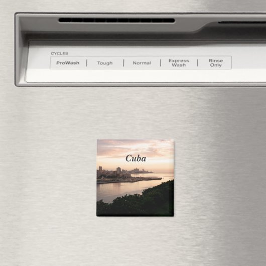 Kuba Cityscape Magnet (In Situ (Geschirrspüler))