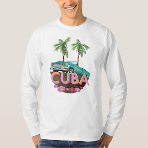 Kuba Classic Car Logo Riesenkaffee Tasse T-Shirt