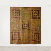 Kuba Cloth Motif Wandteppich (Vorderseite)