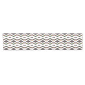 Kuba Cloud Motif Print Table Runner Kurzer Tischläufer (Horizontal)
