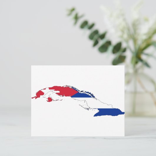 Kuba CU Postkarte (Stehend Vorderseite)