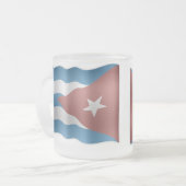 Kuba / Cuba Mattglastasse (Vorderseite Links)