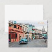 Kuba Dankeskarte (Vorne/Hinten)