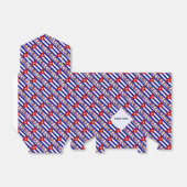 Kuba Dark Blue Cuban Flag geteert Schwarz Personal Geschenkschachtel (Ungefaltet)