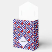 Kuba Dark Blue Cuban Flag geteert Schwarz Personal Geschenkschachtel (Geöffnet)