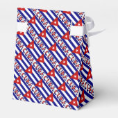 Kuba Dark Blue Cuban Flag geteert Schwarz Personal Geschenkschachtel (Rückseite)