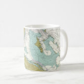 Kuba & die Straße von Florida Kaffeetasse (VorderseiteRechts)