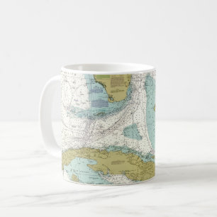 Kuba & die Straße von Florida Kaffeetasse