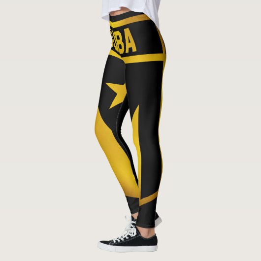 Kuba-Emblem Leggings (Links)