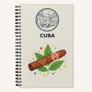 Kuba-Erbe & Vintage-Havanna-Fotoarchiv Notizblock