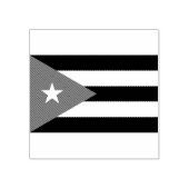 Kuba Fahne Wood Art Briefmarke Gummistempel (Prägung)