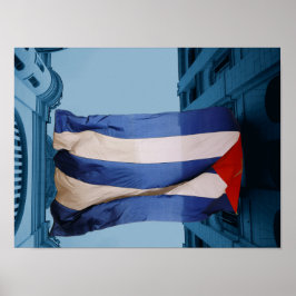 Kuba-Fahnenposter Poster