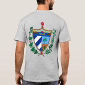 Kuba Flag Independence Celebration T-Shirt (Rückseite)