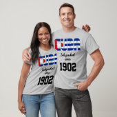 Kuba Flag Independence Celebration T-Shirt (Unisex)