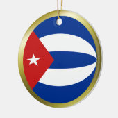 Kuba Flag Ornament (Links)