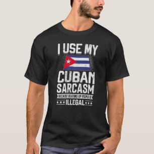 Kuba Flag Souvenirs für Kubaner Männer und Frauen T-Shirt