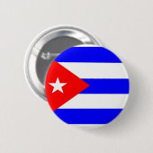 Kuba-Flagge Button (Vorne & Hinten)