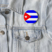 Kuba-Flagge Button (Beispiel)