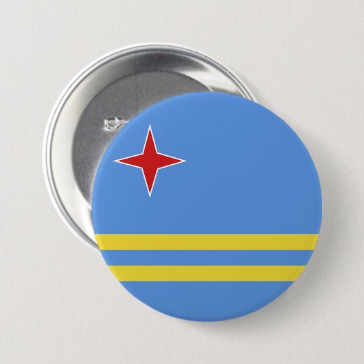 Kuba-Flagge Button (Vorne & Hinten)