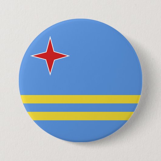 Kuba-Flagge Button (Vorderseite)