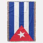 Kuba-Flagge Decke (Vorderseite Vertikal)