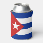 Kuba-Flagge Dosenkühler (Kanne Vorderseite)