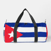 Kuba-Flagge Duffle Bag (Rückseite)