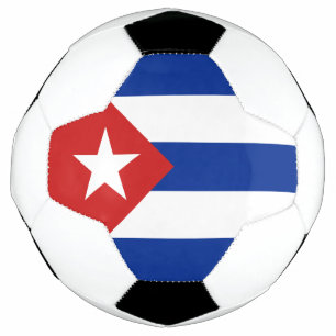 Kuba-Flagge Fußball
