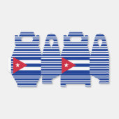 Kuba-Flagge - Gefälligkeitsbox Geschenkschachtel (Ungefaltet)