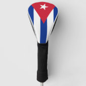 Kuba-Flagge Golf Headcover (Vorderseite)